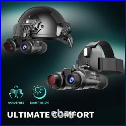 Night Vision Goggles, 1312FT Digital Infrared Head-Mounted Night Vision Binoc Night Vision Goggles, 1312FT Digital Infrared Head-Mounted Night Vision Binoc