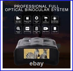 Night Vision Goggles 4K Binoculars 10X Digital Zoom Save Photos-Videos 64GB