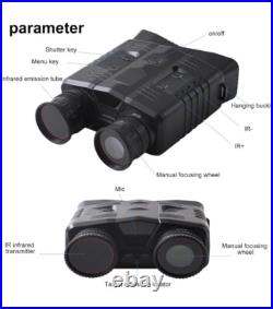 Night Vision Goggles 4K Binoculars 10X Digital Zoom Save Photos-Videos 64GB
