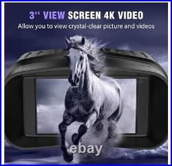 Night Vision Goggles 4K Binoculars 3'' HD Screen Binoculars Can Save Photos Night Vision Goggles 4K Binoculars 3'' HD Screen Binoculars Can Save Photos
