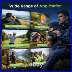 Night Vision Goggles 4K Binoculars with Rangefinder 5000mAH for Wildlife 18XZoom