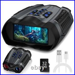 Night Vision Goggles 4K Infrared Binoculars 5000mAh Battery 16X Zoom Capture