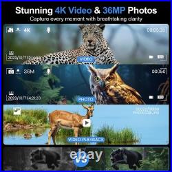 Night Vision Goggles 4K Infrared Binoculars 5000mAh Battery 16X Zoom Capture