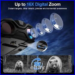 Night Vision Goggles, 4K Infrared Binoculars with Camera, 9 Gear Night Vision