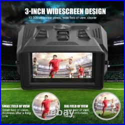 Night Vision Goggles 4K Night Vision Binoculars 10X Digital Zoom, 3'' HD Sc