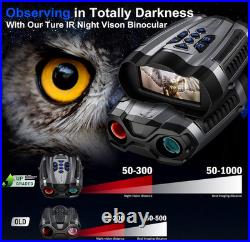 Night Vision Goggles, 4K Night Vision Binoculars for Adult with 3.5 HD Screen