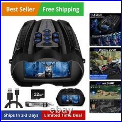 Night Vision Goggles, 4K Night Vision Binoculars for Adult with 5000mAh Rechar