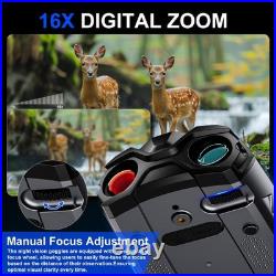 Night Vision Goggles, 4K Night Vision Binoculars for Adult with 5000mAh Rechar