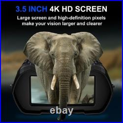 Night Vision Goggles, 4K Night Vision Binoculars for Adult with 5000mAh Rechar