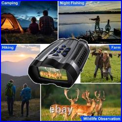 Night Vision Goggles, 4K Night Vision Binoculars for Adult with 5000mAh Rechar