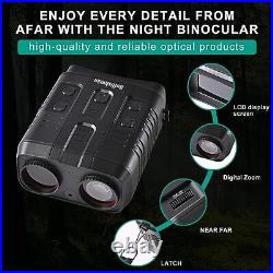 Night Vision Goggles 4K Night Vision Binoculars for Adults, 10X Digital Zoom