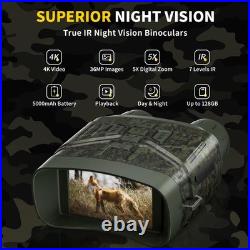 Night Vision Goggles 4K Night Vision Binoculars for Adults, 3'' HD Screen B Night Vision Goggles 4K Night Vision Binoculars for Adults, 3'' HD Screen B