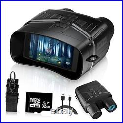 Night Vision Goggles 4K Night Vision Binoculars for Adults, 3'' Large Screen