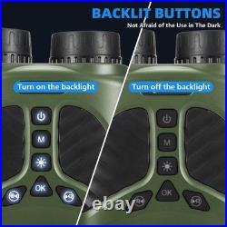 Night Vision Goggles 4K Night Vision Binoculars with 48MP and 3 Inch Displa
