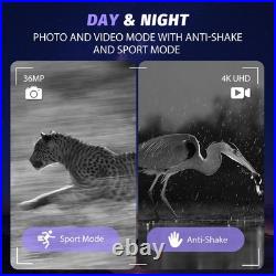 Night Vision Goggles 4K Night Vision Binoculars with 5000mAh Rechargeable B