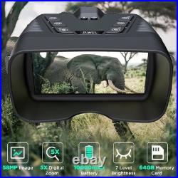 Night Vision Goggles 58MP Full-Color 4K Night Vision Binoculars with 10000mAh Night Vision Goggles 58MP Full-Color 4K Night Vision Binoculars with 10000mAh