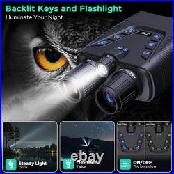 Night Vision Goggles 58MP Full-Color 4K Night Vision Binoculars with 10000mAh Night Vision Goggles 58MP Full-Color 4K Night Vision Binoculars with 10000mAh