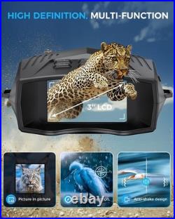 Night Vision Goggles 5K Night Vision Binoculars for Adults, 5000mAh Recharg