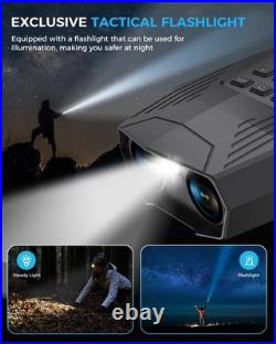 Night Vision Goggles 5K Night Vision Binoculars for Adults, 5000mAh Recharg