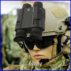 Night Vision Goggles Binoculars Digital FHD IR Head Mounted Hunting Rechargeable