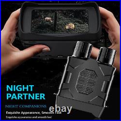 Night Vision Goggles Digital WiFi Binoculars 5K Infrared 10X Zoom with 4 Screen