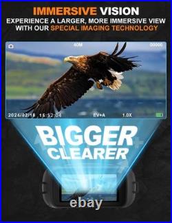 Night Vision Goggles Eagle 4K Night Vision Binoculars for Adults, Dual Mode