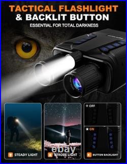 Night Vision Goggles Eagle 4K Night Vision Binoculars for Adults, Dual Mode