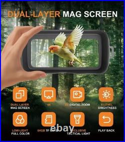 Night Vision Goggles Eagle 4K Night Vision Binoculars for Adults with Dual