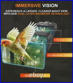 Night Vision Goggles Eagle 4K Night Vision Binoculars for Adults with Dual Night Vision Goggles Eagle 4K Night Vision Binoculars for Adults with Dual