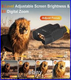 Night Vision Goggles Eagle 4K Night Vision Binoculars for Adults with Dual