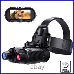 Night Vision Goggles HD Digital IR Head Mounted Hunting Rechargeable Binoculars Night Vision Goggles HD Digital IR Head Mounted Hunting Rechargeable Binoculars