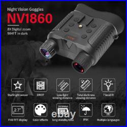 Night Vision Goggles Head Mount Binoculars 3D Digital Infrared Hunting Telescope Night Vision Goggles Head Mount Binoculars 3D Digital Infrared Hunting Telescope