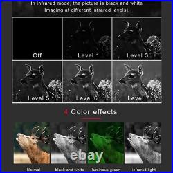 Night Vision Goggles Head Mounted Binoculars 8X Zoom Infrared Outdoor Hunting US