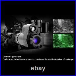 Night Vision Goggles Head Mounted Monocular Digital Infrared 1920x1080p Hunting