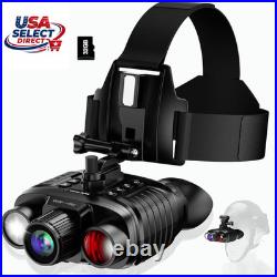 Night Vision Goggles, Head-Mounted Rechargeable Binoculars, 3 Screen Digital In