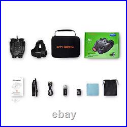 Night Vision Goggles Helmet &Head Mounted Binoculars Digital Infrared GogglesBA