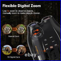 Night Vision Goggles Helmet &Head Mounted Binoculars Digital Infrared GogglesBA