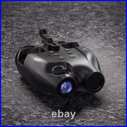 Night Vision Goggles Helmet &Head Mounted Binoculars Digital Infrared GogglessE