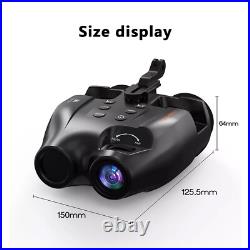 Night Vision Goggles Helmet &Head Mounted Binoculars Digital Infrared GogglessE