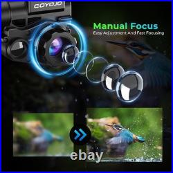 Night Vision Goggles Helmet-Mounted Monocular for Hunting Surveillance Camping