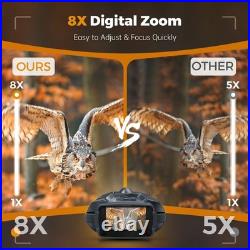 Night Vision Goggles Infrared Digital Binoculars For lotal Darkness Sunreillance