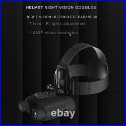 Night Vision Goggles Military Head Mount Binoculars Infrared Tactical Hunting US Night Vision Goggles Military Head Mount Binoculars Infrared Tactical Hunting US