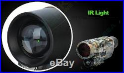 Night Vision Goggles Monocular IR Rifle Scope 4G DVR Video+Battery&Charger Q6