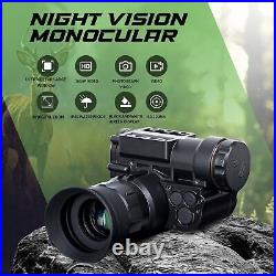 Night Vision Goggles Monocular IR Surveillance Camera NVG New Gen Tactica Scope