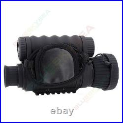 Night Vision Goggles Monocular Telescope IR Surveillance Camera Scope Black