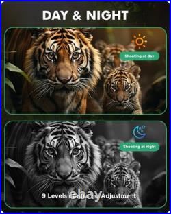 Night Vision Goggles, Night Vision Binoculars 4K, 4.0 HD Screen Binoculars