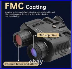 Night Vision Goggles, Qpingan 4K HD Infrared Tactical Night Vision Binoculars for