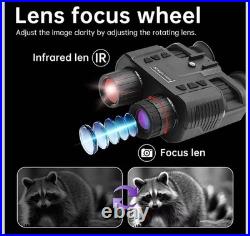 Night Vision Goggles, Qpingan 4K HD Infrared Tactical Night Vision Binoculars for