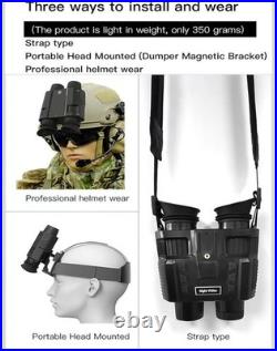 Night Vision Goggles, Qpingan 4K HD Infrared Tactical Night Vision Binoculars for