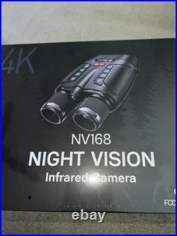 Night Vision Goggles Smart APP 4K Night Vision Binoculars, 10000mAh Battery